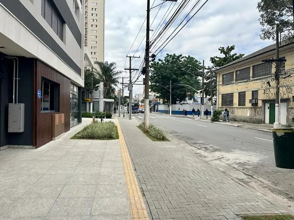 Maravilhoso Studio No Metro Belem/H.Cema 상파울루 아파트